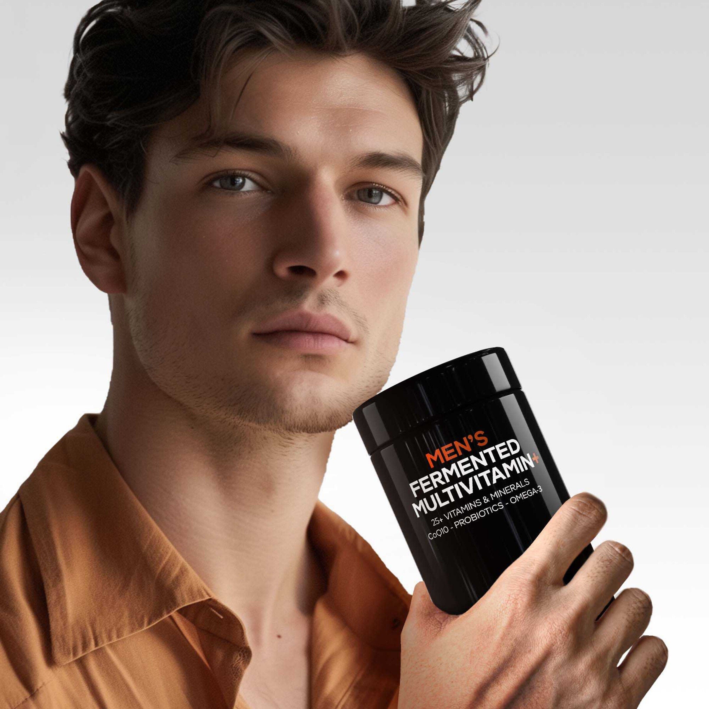 Men's Fermented Multivitamin - 120 Capsules (60 Servings)  | GNC